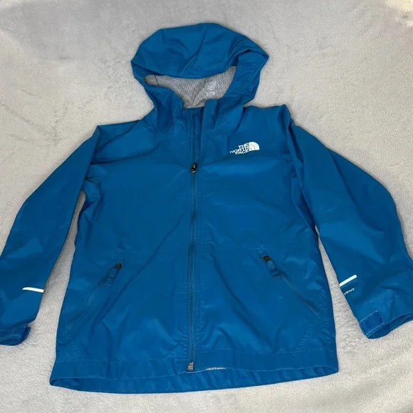 The North Face Blue and Gray Rain Jacket - Picture 1 of 4